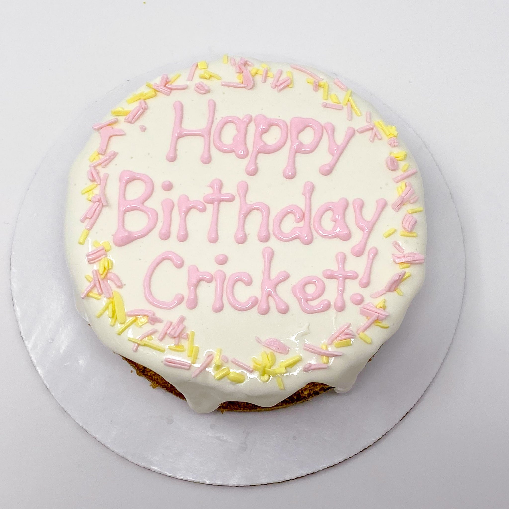 Personalized Birthday Drip Cake - 5"